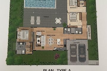 3 Bedroom House for sale in Nantra Residence, Thap Tai, Prachuap Khiri Khan