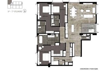 3 Bedroom Condo for sale in Nivati Thonglor 23, Khlong Tan Nuea, Bangkok near BTS Thong Lo