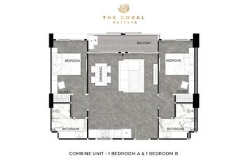 2 Bedroom Condo for sale in The Coral Pattaya, Na Kluea, Chonburi