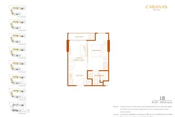 1 Bedroom Condo for sale in Cabanas Hua Hin, Nong Kae, Prachuap Khiri Khan
