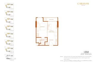 1 Bedroom Condo for sale in Cabanas Hua Hin, Nong Kae, Prachuap Khiri Khan