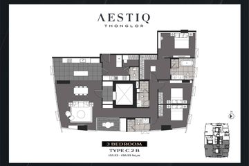 3 Bedroom Condo for sale in AESTIQ Thonglor, Khlong Tan Nuea, Bangkok near BTS Thong Lo