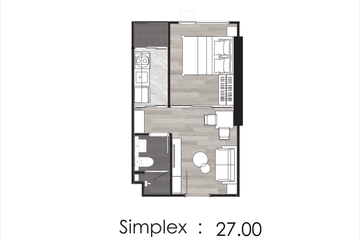 1 Bedroom Condo for sale in Pak Nam, Samut Prakan near BTS Sai Luat