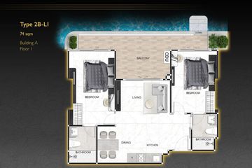 2 Bedroom Condo for sale in Zenith Pattaya, Nong Prue, Chonburi