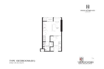 1 Bedroom Condo for sale in Origin Residences Sukhumvit, Phra Khanong, Bangkok near BTS Phra Khanong