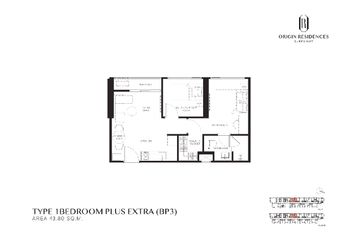 1 Bedroom Condo for sale in Origin Residences Sukhumvit, Phra Khanong, Bangkok near BTS Phra Khanong