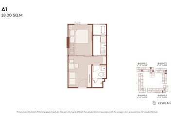1 Bedroom Condo for sale in Life Ratchada - Rama 9, Din Daeng, Bangkok near MRT Thailand Cultural Centre