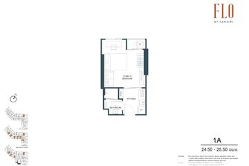 1 Bedroom Condo for sale in FLO by Sansiri, Khlong San, Bangkok near BTS Khlong San