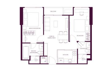 2 Bedroom Condo for sale in Widen By Sansiri, Thung Maha Mek, Bangkok