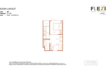 1 Bedroom Condo for sale in Flexi Riverview - Charoennakorn, Dao Khanong, Bangkok