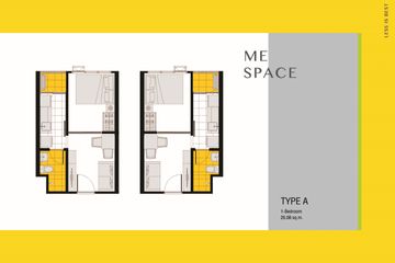 1 Bedroom Condo for sale in Noww Mega, Bang Kaeo, Samut Prakan