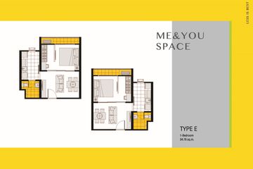 1 Bedroom Condo for sale in Noww Mega, Bang Kaeo, Samut Prakan