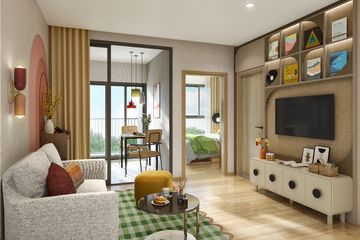 1 Bedroom Condo for sale in Dcondo Calm Ramkhamhaeng, Hua Mak, Bangkok near MRT Si Kritha