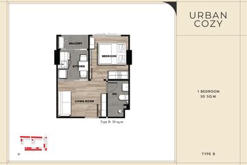 1 Bedroom Condo for sale in Bang Na, Bangkok near BTS Bang Na