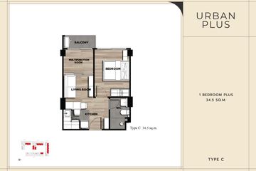 1 Bedroom Condo for sale in Bang Na, Bangkok near BTS Bang Na