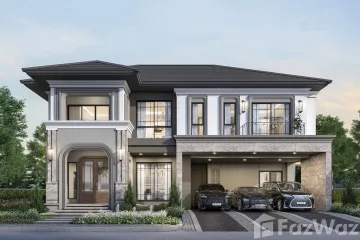 4 Bedroom House for sale in Grand Bangkok Boulevard Krungthepkritha, Khlong Sam Prawet, Bangkok