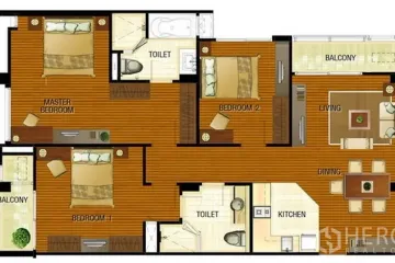 3 Bedroom Condo for rent in Y.O. Place, Khlong Toei, Bangkok near MRT Queen Sirikit National Convention Centre