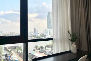 1 Bedroom Condo for rent in Chapter Charoennakhorn-Riverside, Bang Lamphu Lang, Bangkok near BTS Krung Thon Buri