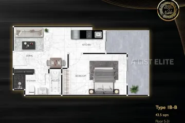 1 Bedroom Condo for sale in Grand Solaire Noble, Nong Prue, Chonburi