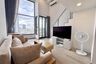 1 Bedroom Condo for rent in SOHO Bangkok Ratchada, Huai Khwang, Bangkok near MRT Huai Khwang