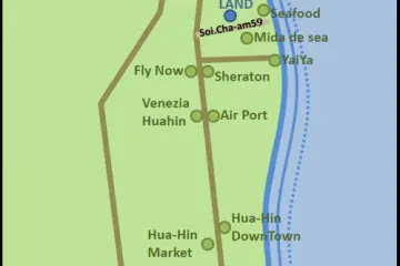 Land for sale in Cha am, Phetchaburi