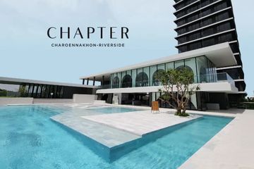 2 Bedroom Condo for rent in Chapter Charoennakhorn-Riverside, Bang Lamphu Lang, Bangkok near BTS Krung Thon Buri