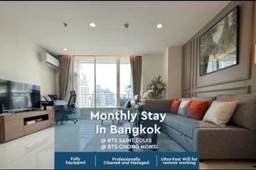 2 Bedroom Condo for rent in Sathorn Prime Residence, Thung Wat Don, Bangkok near BTS Chong Nonsi