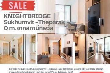 1 Bedroom Condo for sale in KnightsBridge Sukhumvit-Thepharak by Hampton, Thepharak, Samut Prakan near MRT Thipphawan