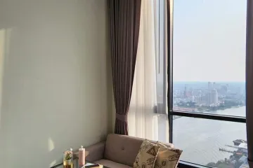 1 Bedroom Condo for rent in Chapter Charoennakhorn-Riverside, Bang Lamphu Lang, Bangkok near BTS Krung Thon Buri