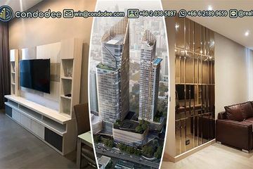 2 Bedroom Condo for sale in The Esse at Singha Complex, Bang Kapi, Bangkok near MRT Phetchaburi