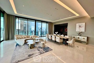 4 Bedroom Condo for rent in The Residences at Sindhorn Kempinski Hotel Bangkok, Lumpini, Bangkok near BTS Ratchadamri