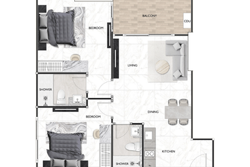 2 Bedroom Condo for sale in Zenith Pattaya ll, Nong Prue, Chonburi