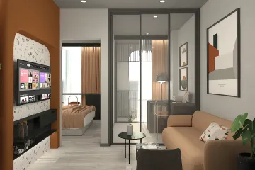 1 Bedroom Condo for sale in Groove Muse Ratchada 7, Din Daeng, Bangkok near MRT Thailand Cultural Centre