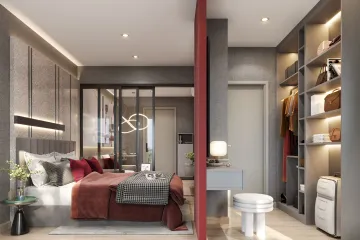 2 Bedroom Condo for sale in Flexi Samrong - Interchange, Thepharak, Samut Prakan near MRT Samrong