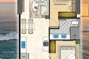 2 Bedroom Condo for sale in The Riviera California, Nong Prue, Chonburi