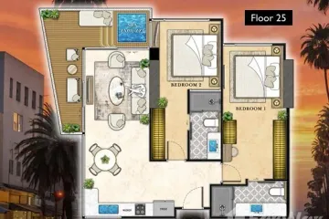 2 Bedroom Condo for sale in The Riviera California, Nong Prue, Chonburi