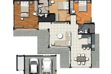 3 Bedroom House for sale in At Green Gallery, Bang Phra, Chonburi