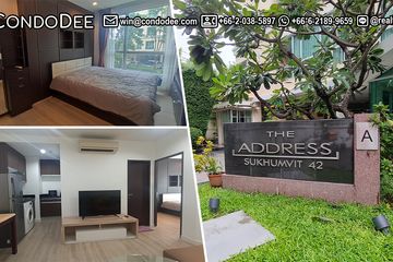 1 Bedroom Condo for sale in The Address Sukhumvit 42, Phra Khanong, Bangkok near BTS Ekkamai