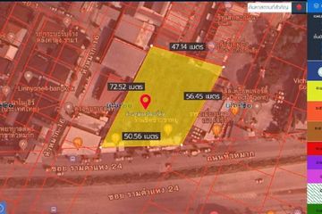 Land for sale in Hua Mak, Bangkok near MRT Si Kritha