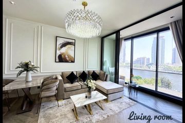 2 Bedroom Condo for rent in Chapter Charoennakhorn-Riverside, Bang Lamphu Lang, Bangkok near BTS Krung Thon Buri