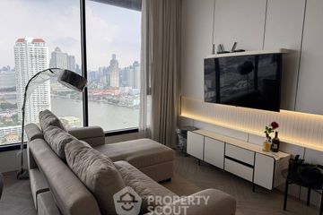 2 Bedroom Condo for rent in Chapter Charoennakhorn-Riverside, Bang Lamphu Lang, Bangkok near BTS Krung Thon Buri