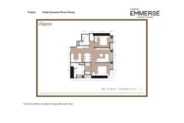 2 Bedroom Condo for sale in Noble Emmerse Phrom Phong, Khlong Tan, Bangkok near BTS Phrom Phong
