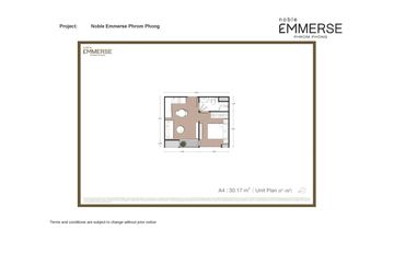 1 Bedroom Condo for sale in Noble Emmerse Phrom Phong, Khlong Tan, Bangkok near BTS Phrom Phong