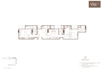 2 Bedroom Condo for sale in Via 34, Khlong Tan, Bangkok near BTS Thong Lo