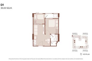1 Bedroom Condo for sale in Life Ratchada - Rama 9, Din Daeng, Bangkok near MRT Thailand Cultural Centre