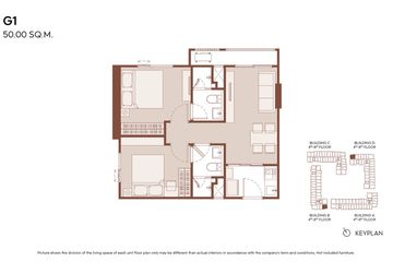 2 Bedroom Condo for sale in Life Ratchada - Rama 9, Din Daeng, Bangkok near MRT Thailand Cultural Centre