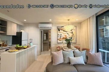 2 Bedroom Condo for sale in Love Charoen Nakhon, Bang Lamphu Lang, Bangkok near BTS Krung Thon Buri