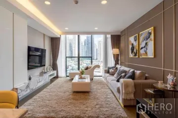 2 Bedroom Condo for rent in Siamese Exclusive Queens, Khlong Toei, Bangkok near MRT Queen Sirikit National Convention Centre