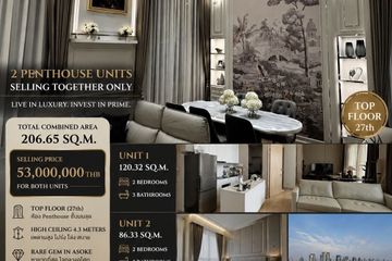 4 Bedroom Condo for sale in Noble BE19, Khlong Toei Nuea, Bangkok near BTS Asoke