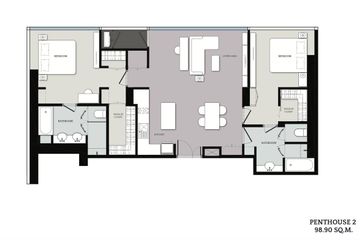 2 Bedroom Condo for sale in Cloud Residences SKV 23, Khlong Toei Nuea, Bangkok near MRT Sukhumvit